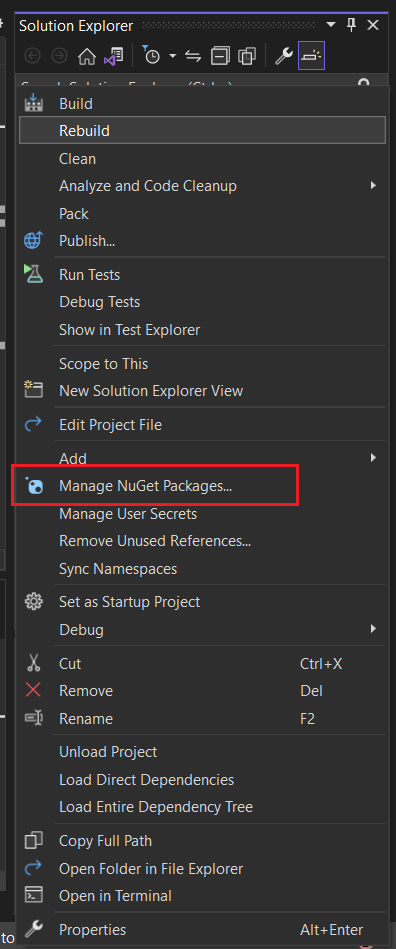 NuGet packages for Selenium