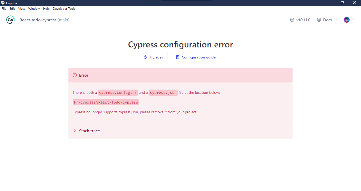 cypres configuration