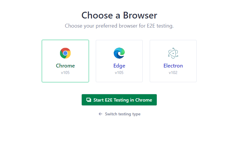 Choose your preferred browser I will use Chrome 