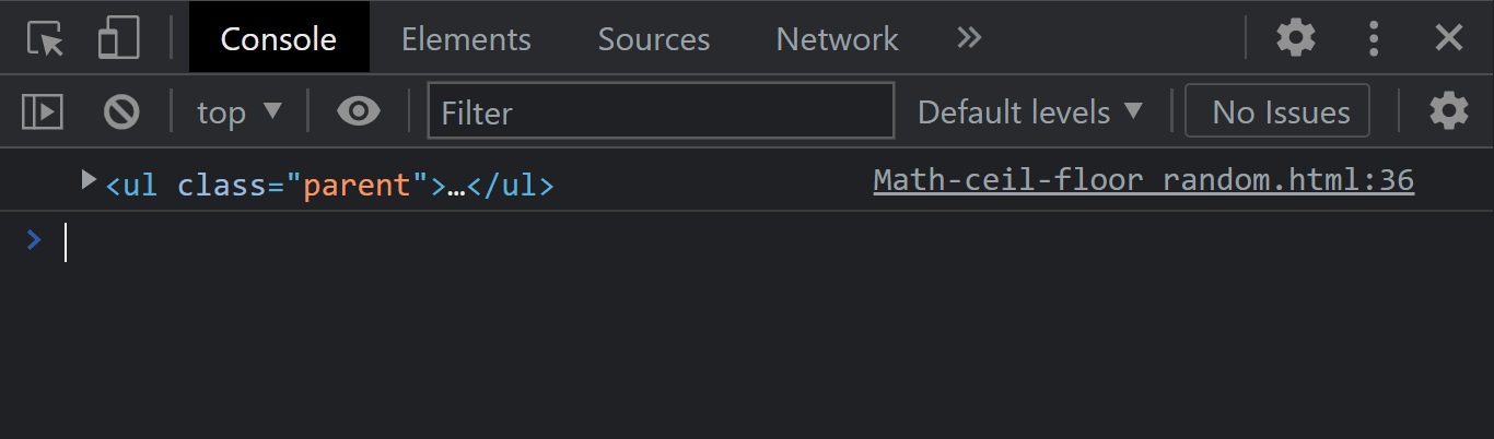 node.parentNode property