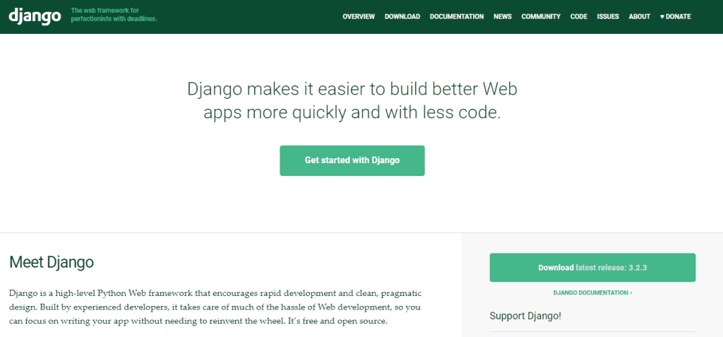 Django Web Development Framework