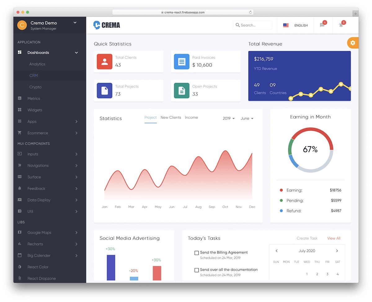 Material UI Design - Example 3