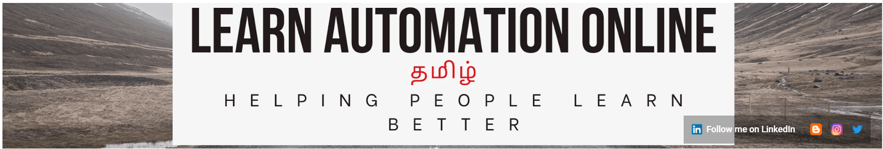 Learn Automation Online