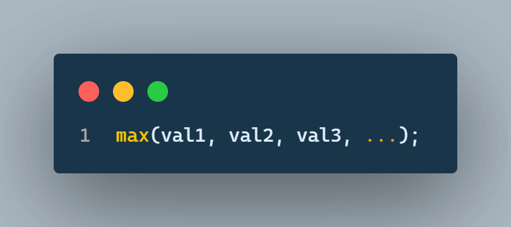 CSS max function