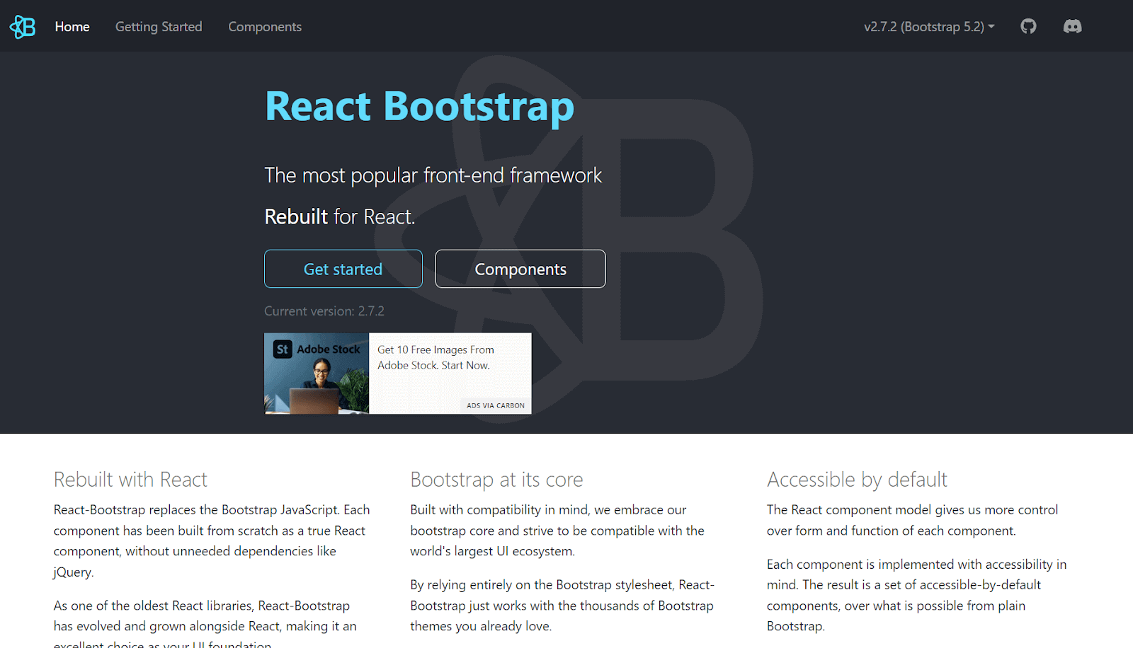 React Bootstrap