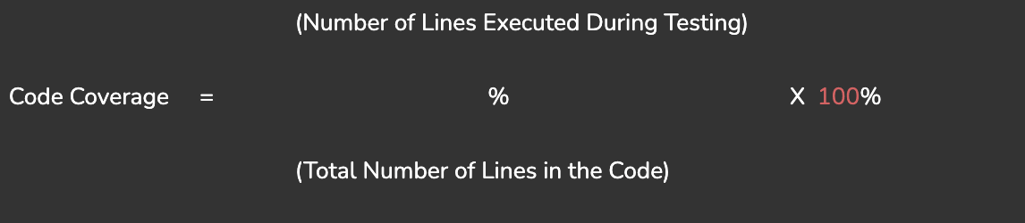 Code coverage measures