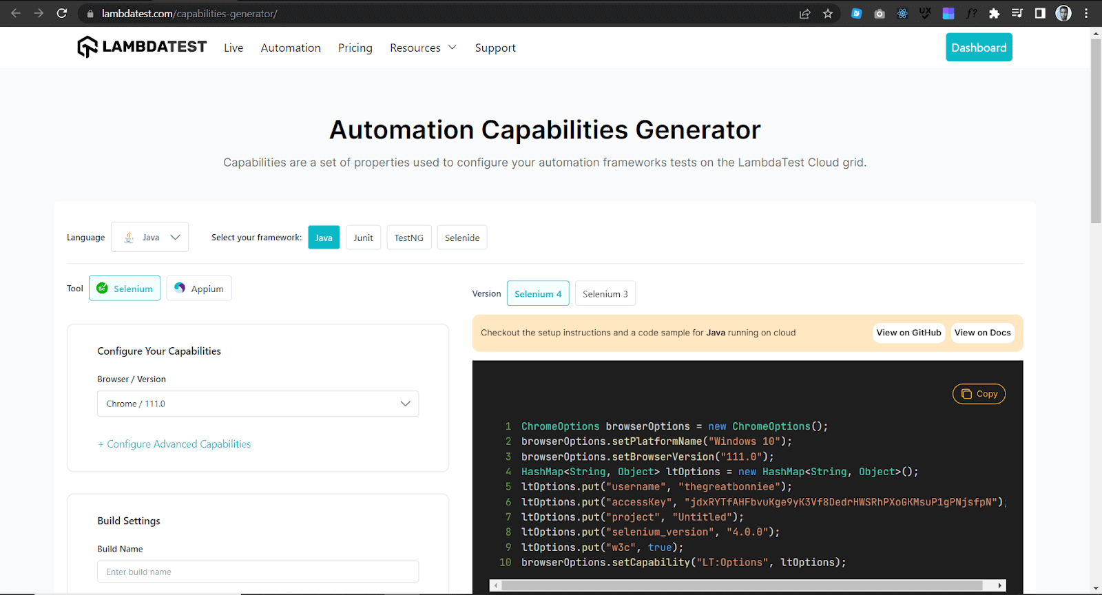 automation-capability-generator