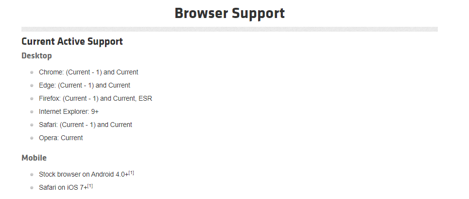 browser-support