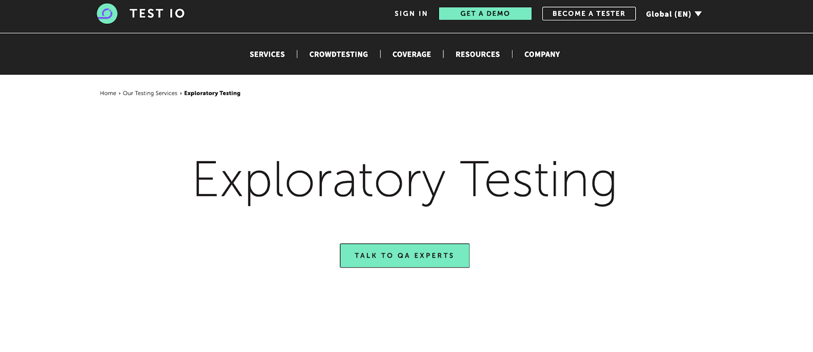 Test IO tool