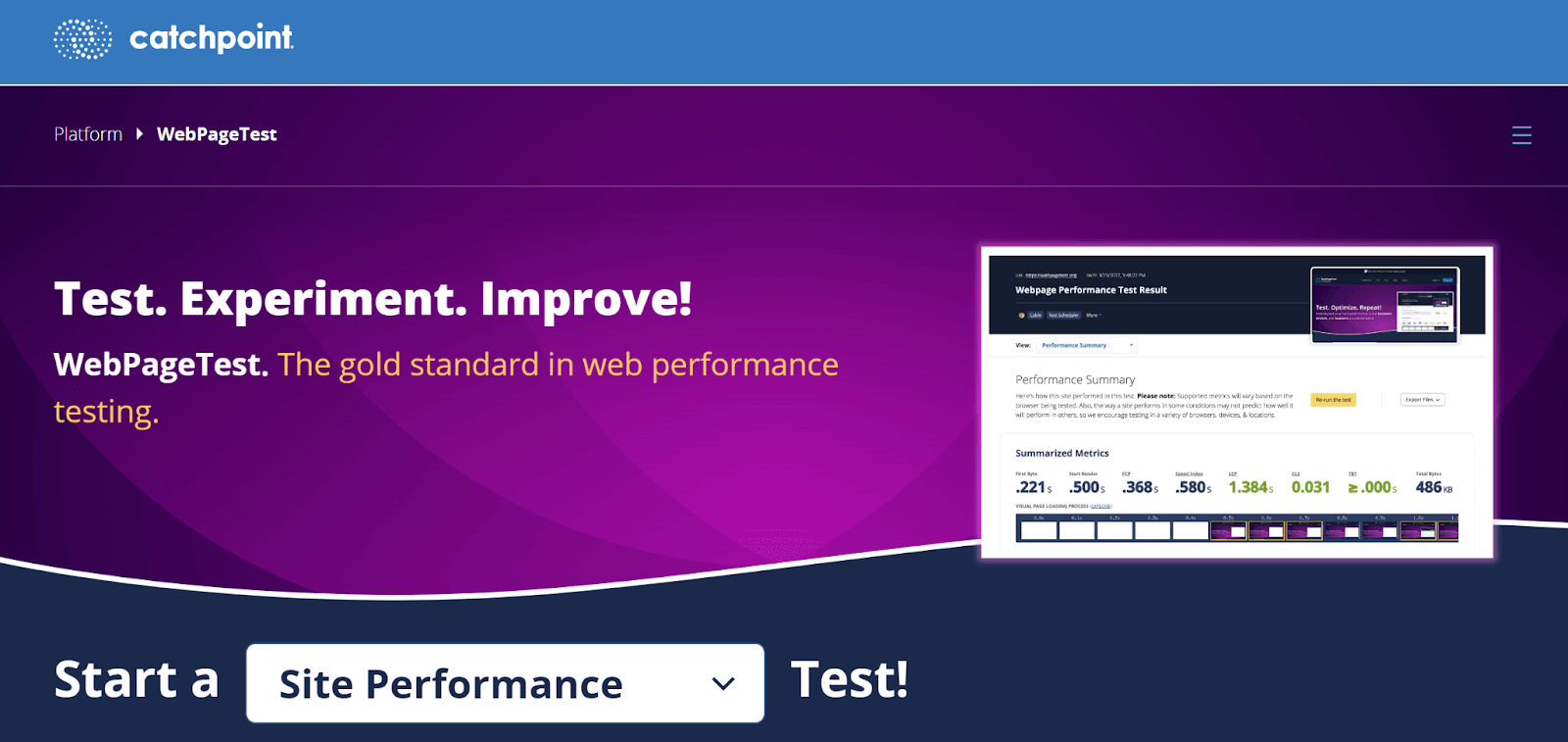 WebPageTest