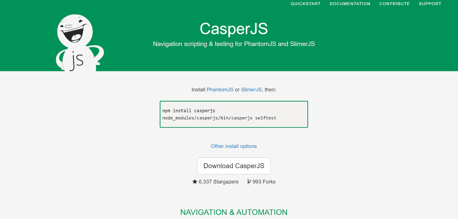 CasperJS