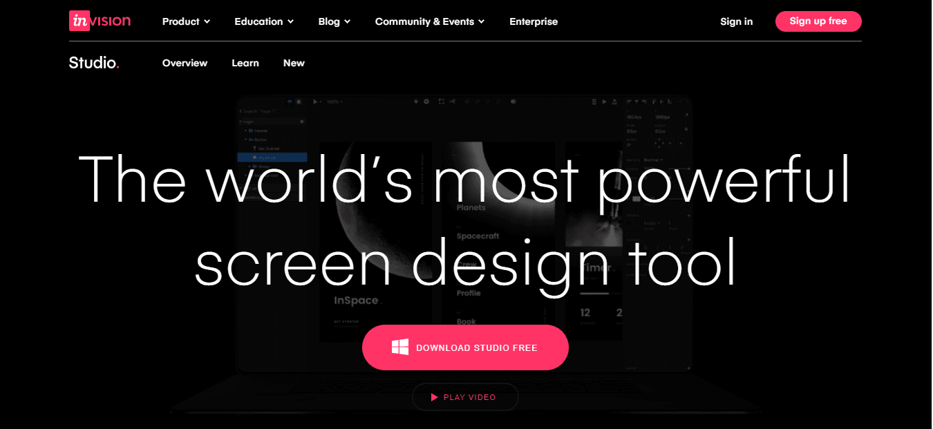 InVision Studio