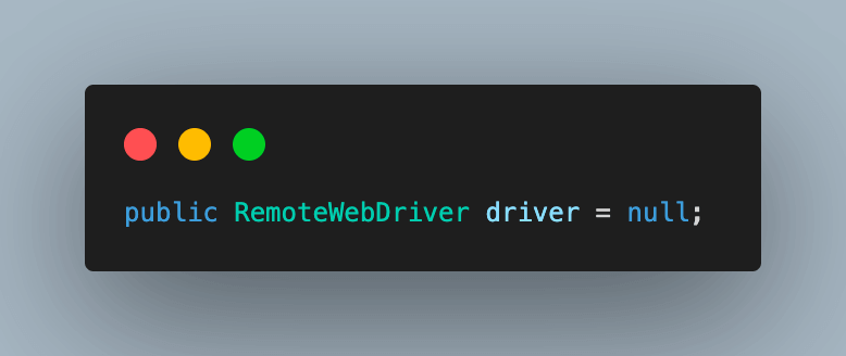 RemoteWebDriver