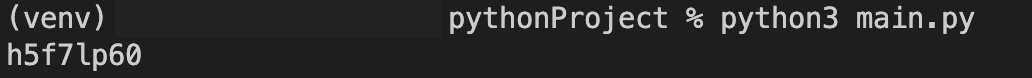 python 3