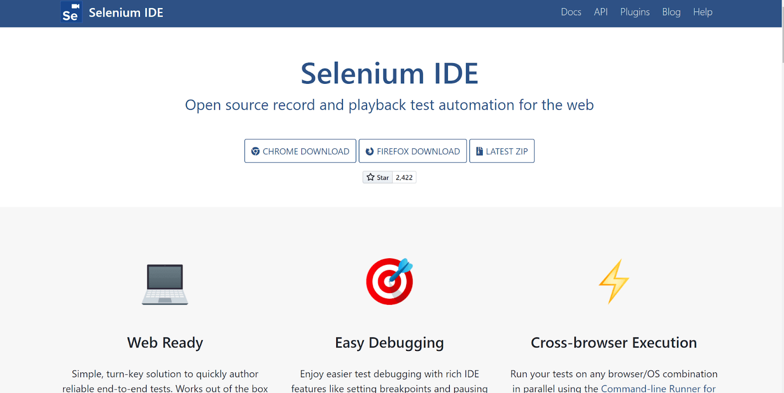5. Selenium IDE