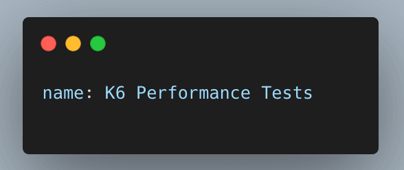 K6 Performance Tests