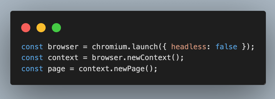 browser.newContext()