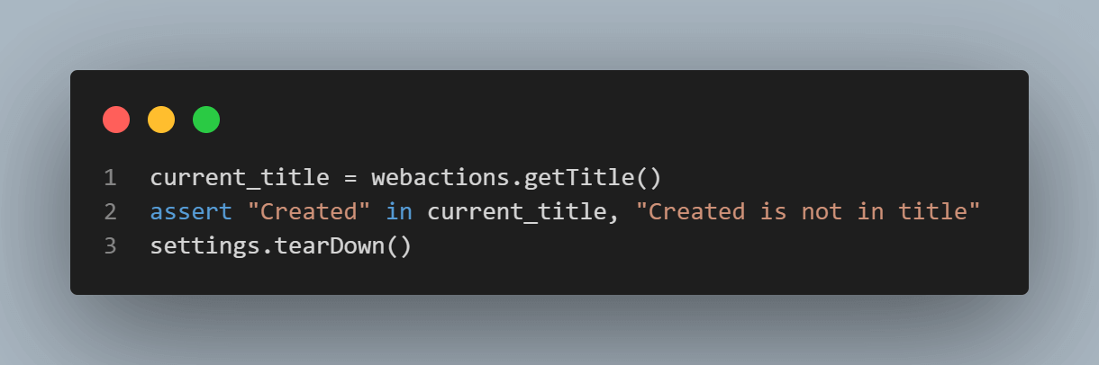 webaction.getTittle