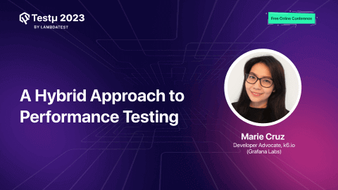 A Hybrid Approach to Performance Testing [Testμ 2023]