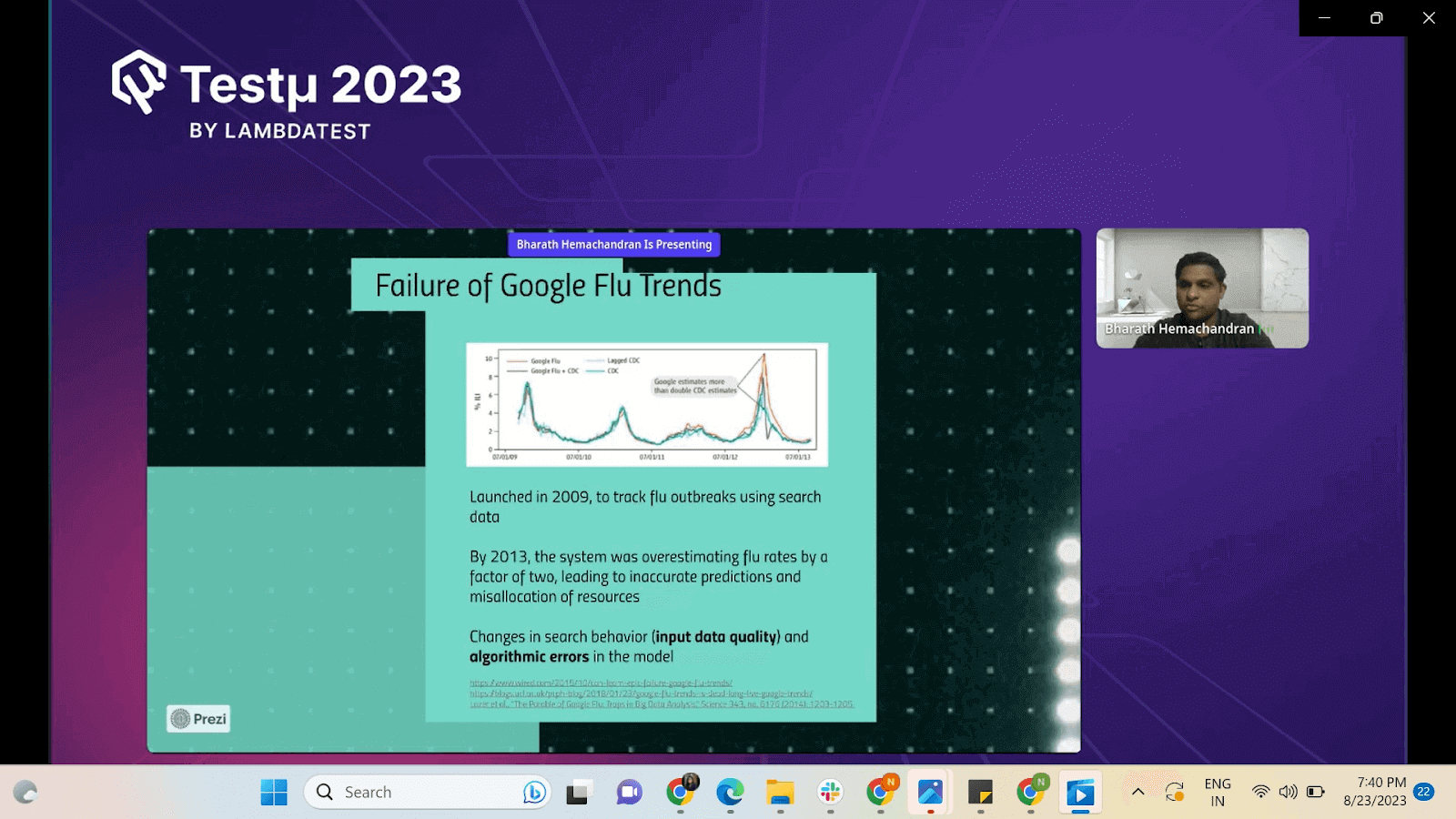 data flu trends