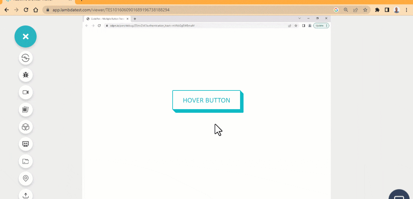  button for submitting data 