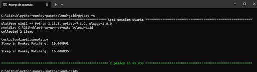 Parallel Testing using Monkey Patching