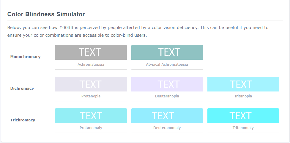 background color of cyan