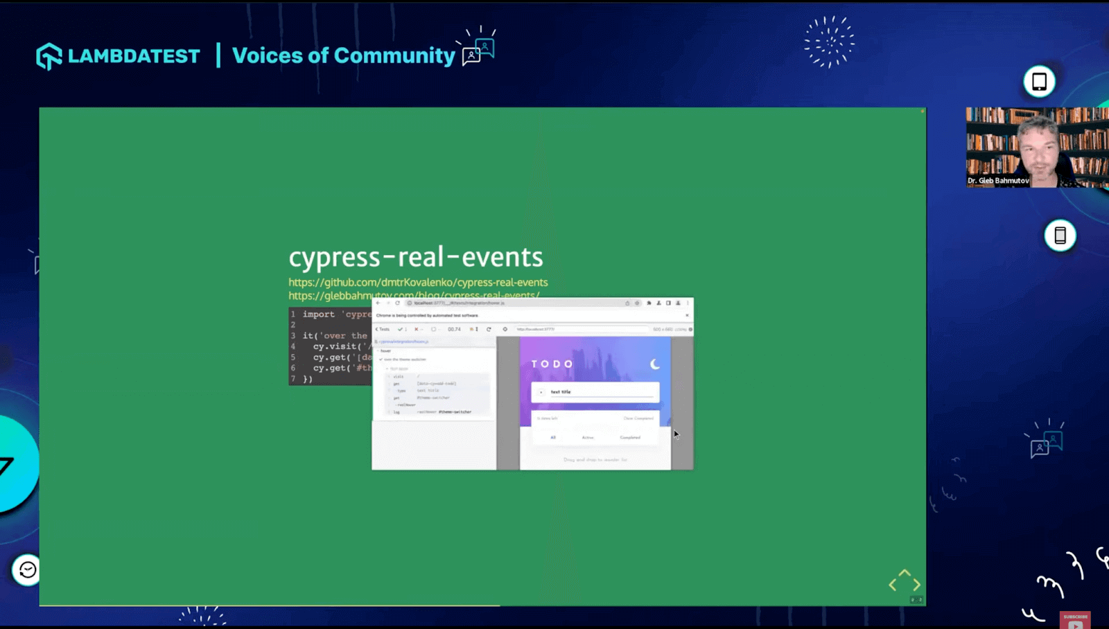 cypress-real-events