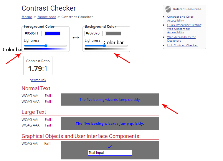 Contrast Checker