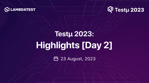 Highlights From Day 2: TestMuComf