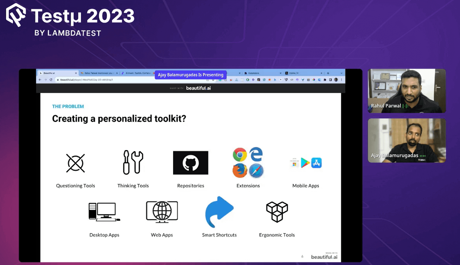 Creating a Personalized Toolkit