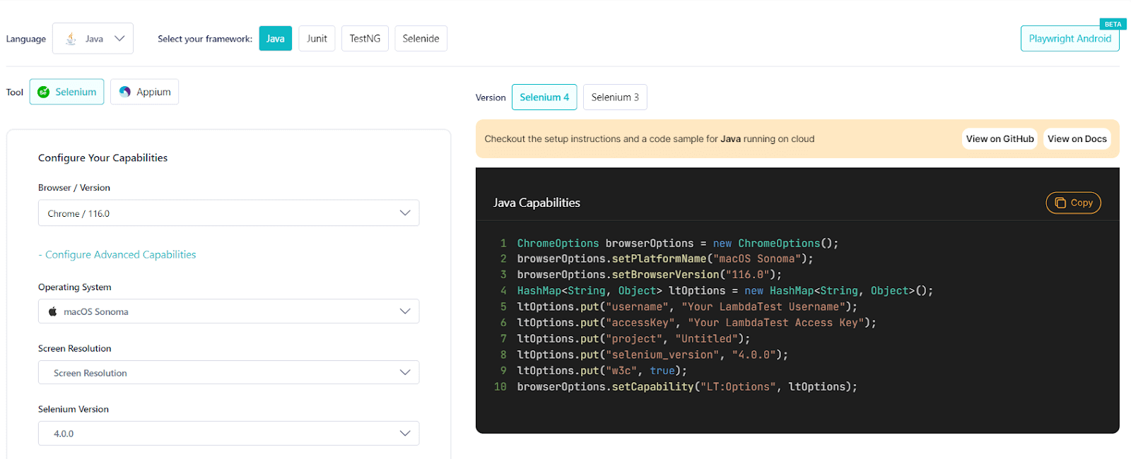 Automate Web Testing on New OS - macOS Sonoma