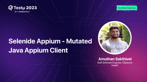 Selenide-Appium - Mutated Java Appium Client [Testμ 2023]