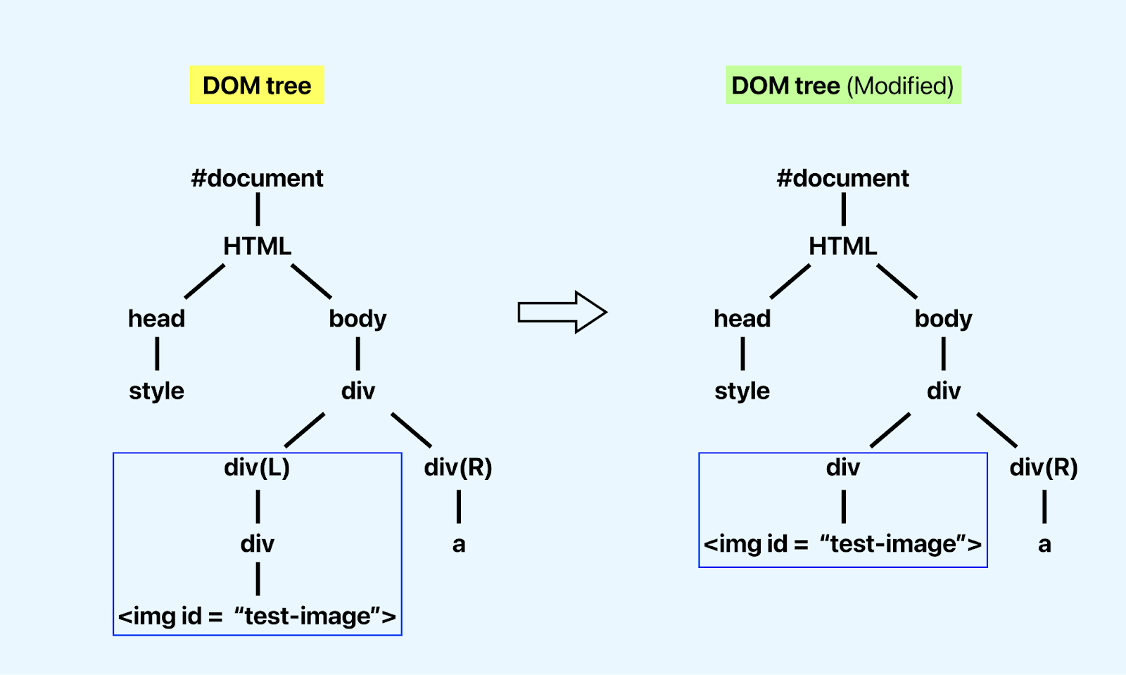 DOM tree