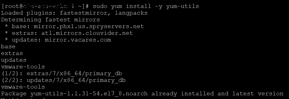 sudo yum install