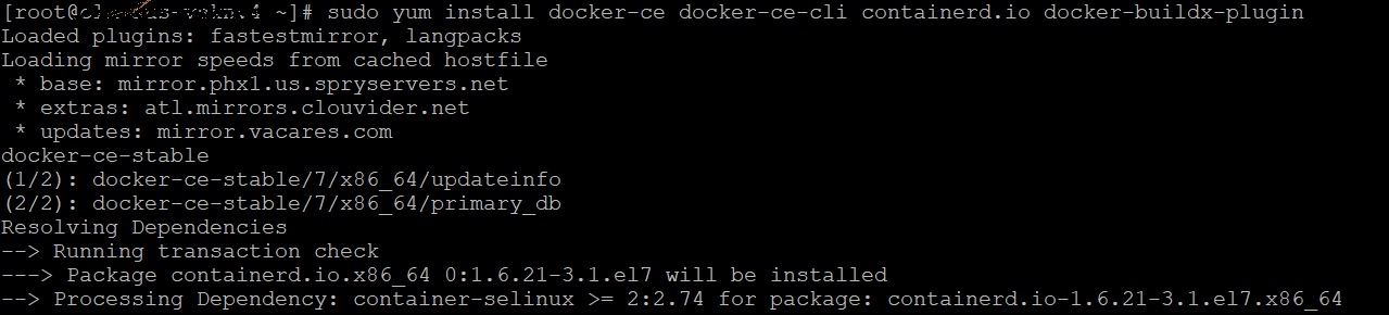 install docker-ce docker