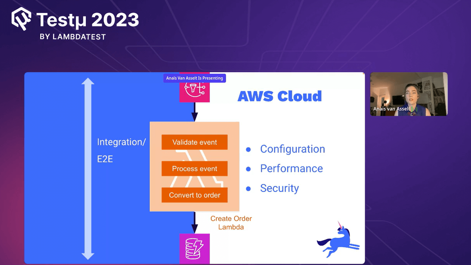 AWS integration or E2E