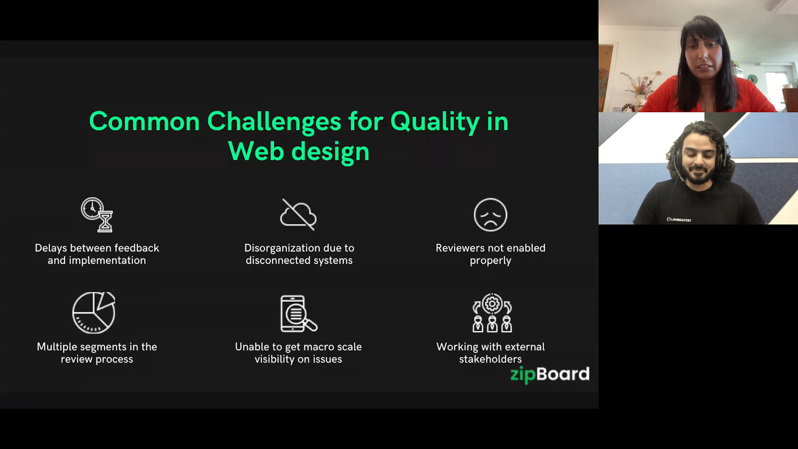 Common Challenges for Quality in Web Design
