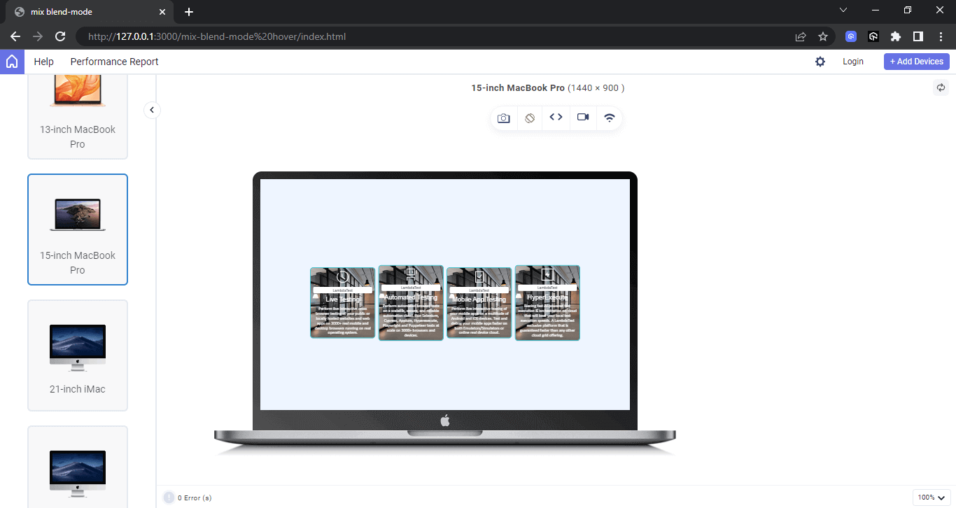 Desktop preview