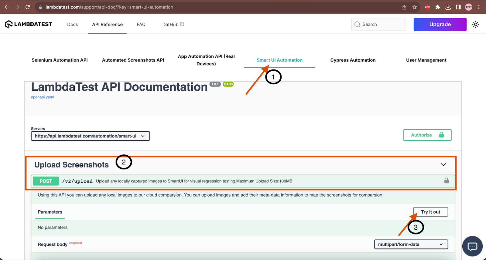 LambdaTest API 2