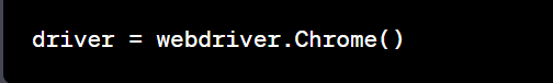the Chrome WebDriver