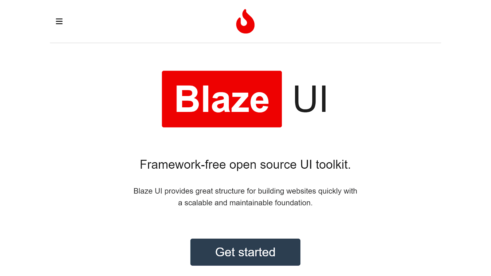 Blaze UI