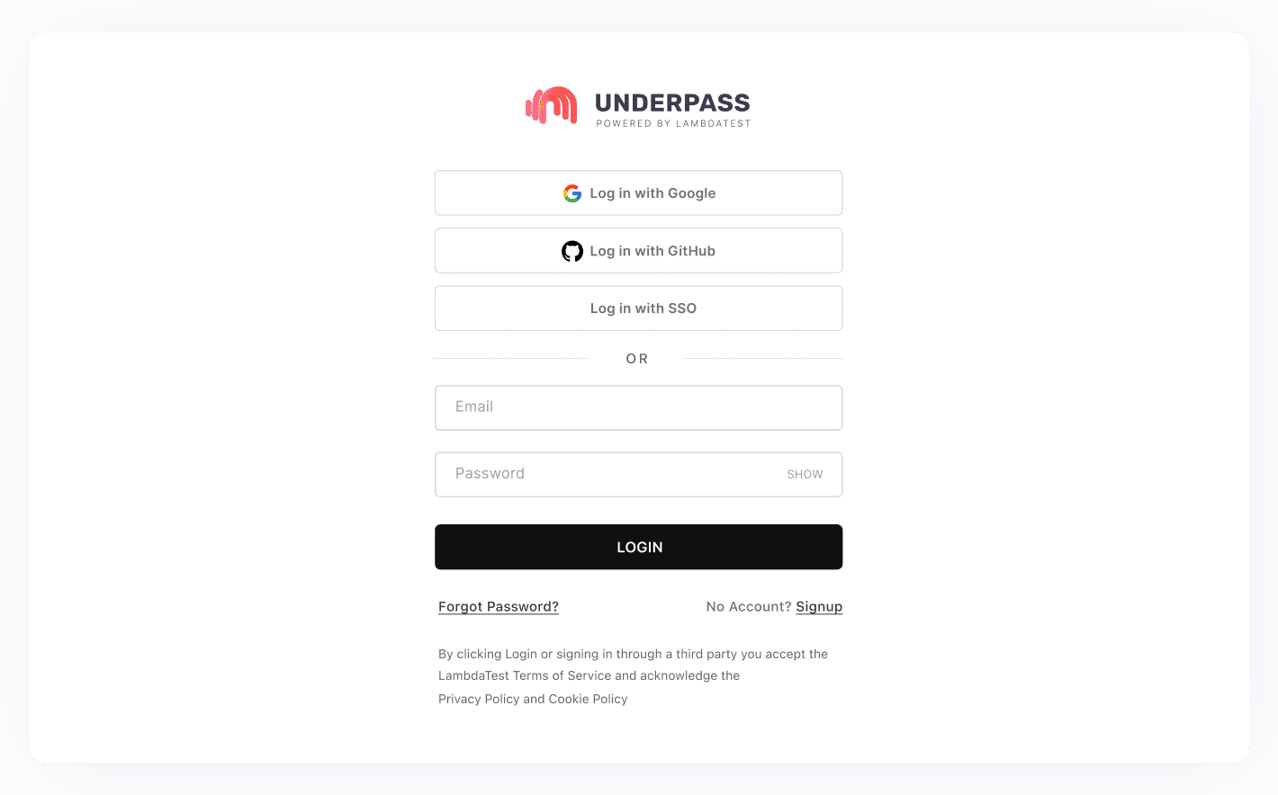 Enhanced Login Flexibility