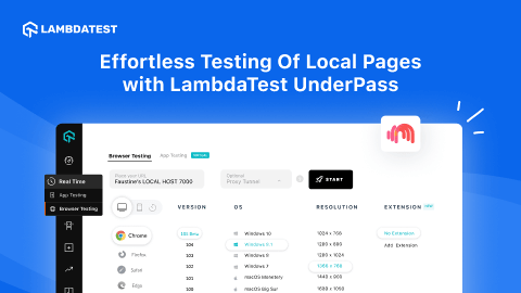 Live With the All-New LambdaTest UnderPass Desktop Application