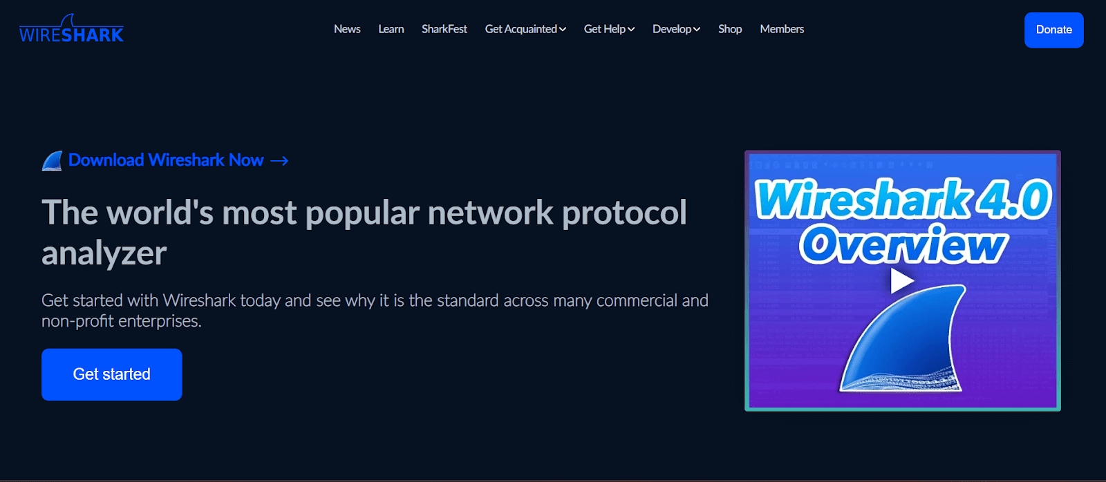 Network Protocol Analyzer: Wireshark
