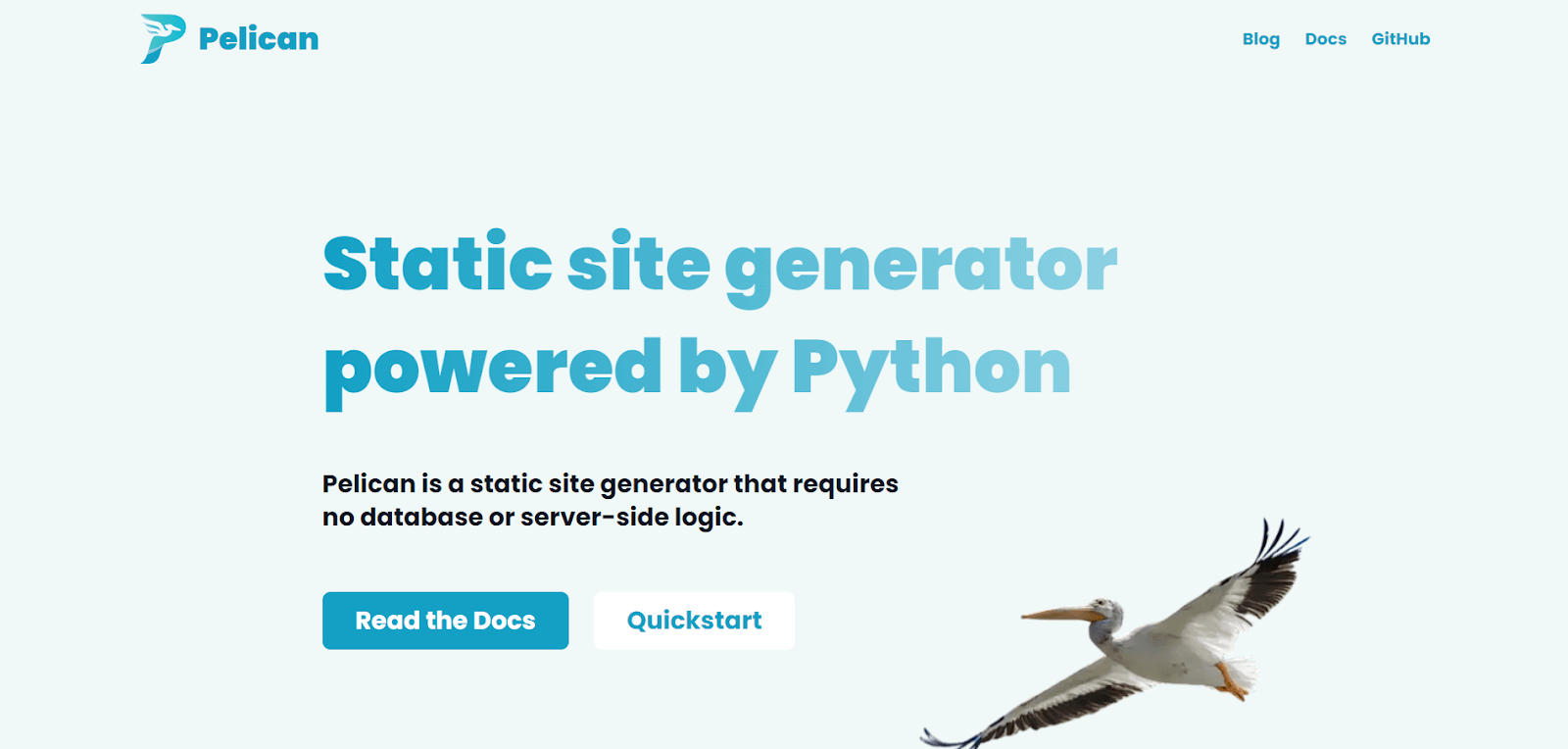 site generators crafted for Python lovers is Pelican