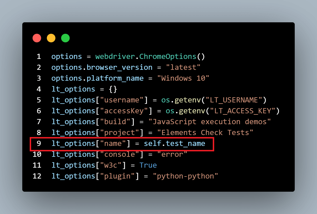 LT_USERNAME and LT_ACCESS_KEY are the grid username