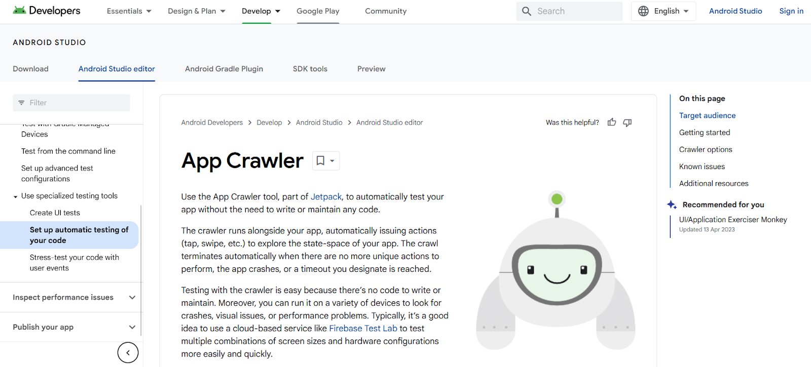 App Crawler