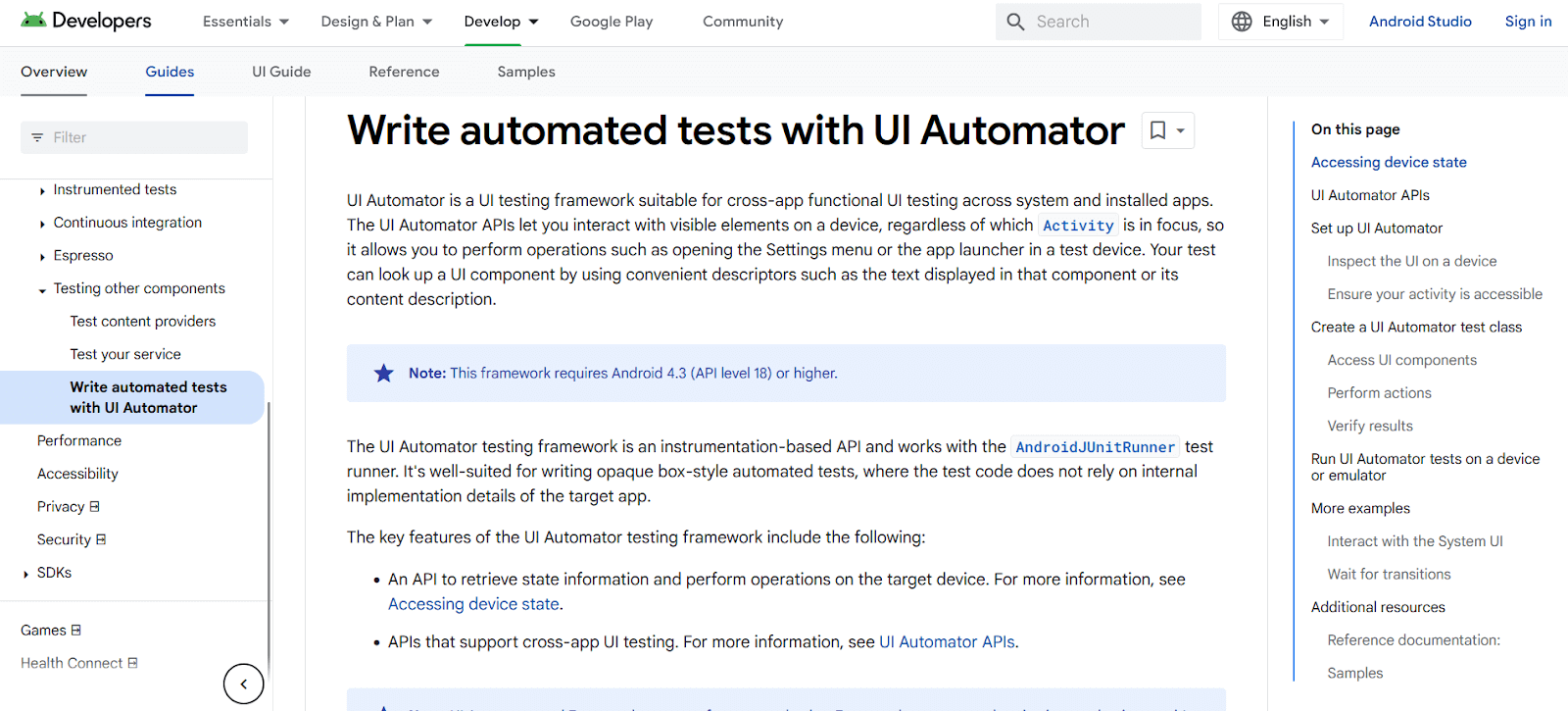 UI Automator