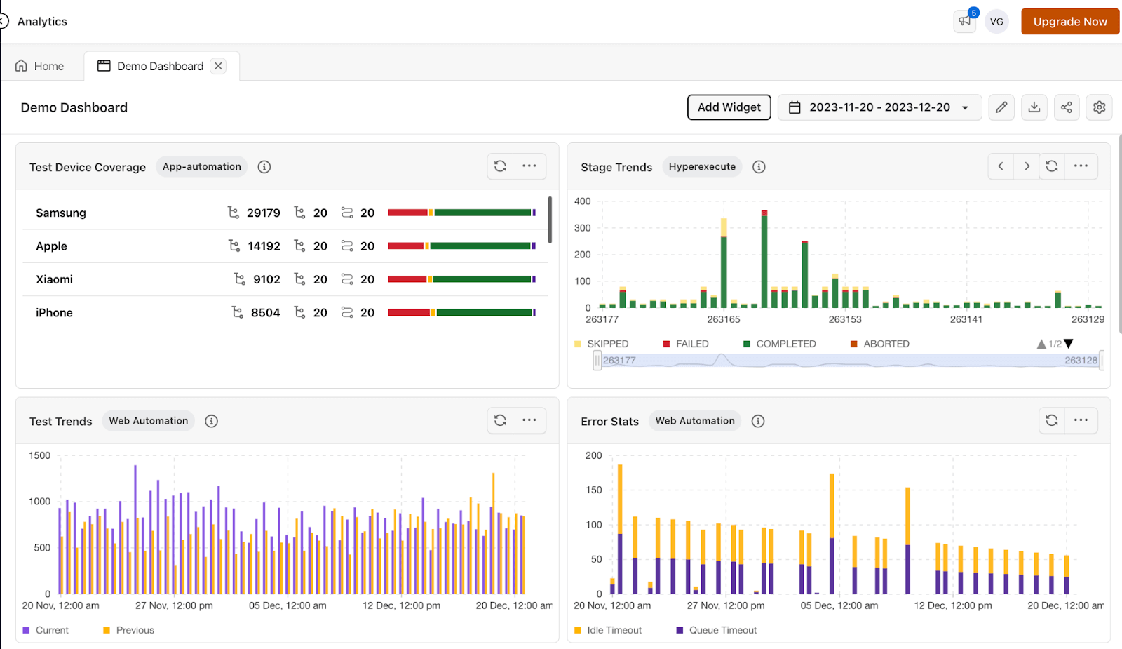  Automation Logs and related info